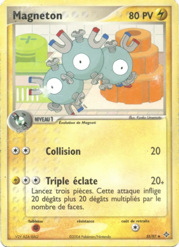 Magnéton 35/97 - EX Dragon - Pokémon JCC