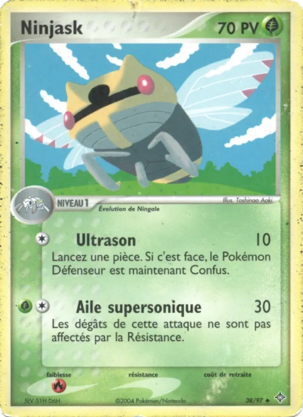 Ninjask 38/97 - EX Dragon - Pokémon JCC