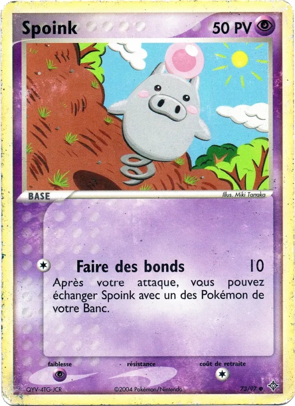 Spoink 73/97 - EX Dragon - Pokémon JCC