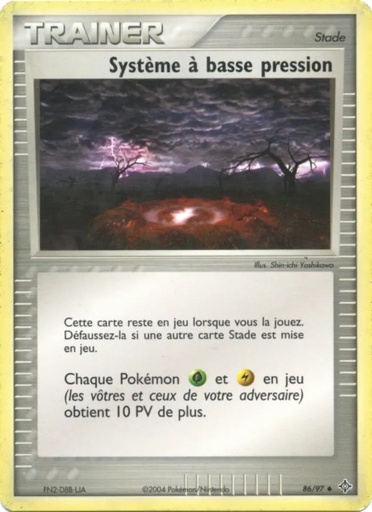 Système à basse pression 86/97