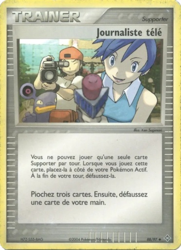 Journaliste télé 88/97