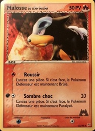 Malosse de Team Magma 35/95 - EX Team Magma vs Team Aqua - Pokémon JCC