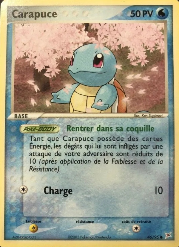 Carapuce 46/95 - EX Team Magma vs Team Aqua - Pokémon JCC