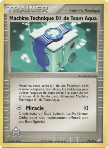Machine Technique 01 de Team Aqua 79/95