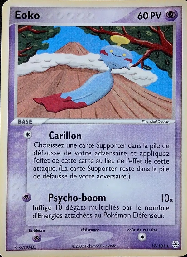 Éoko 17/101 - EX Légendes Oubliées - Pokémon JCC