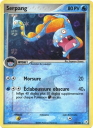 Serpang 19/101 - EX Légendes Oubliées - Pokémon JCC