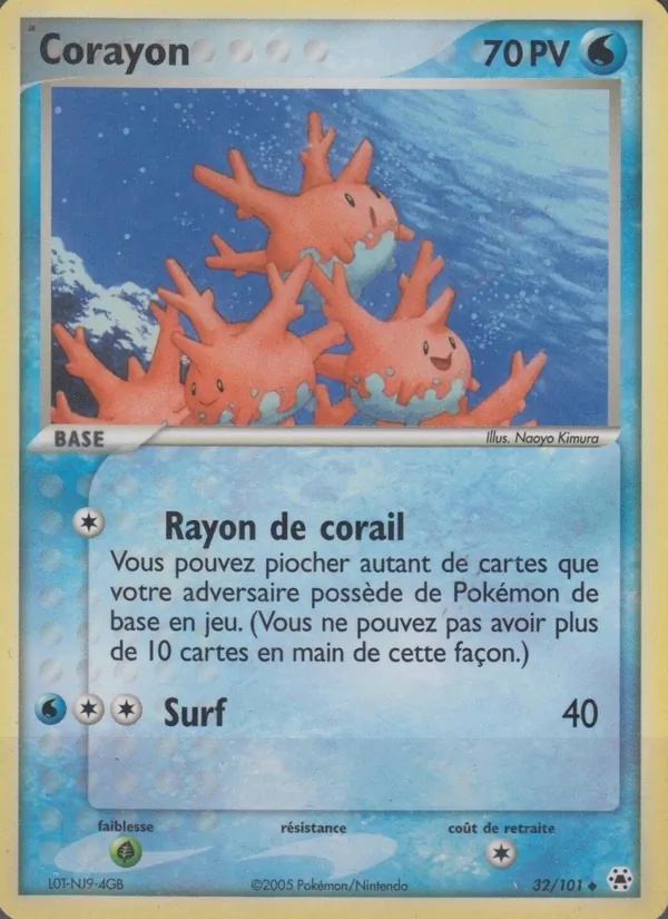 Corayon 32/101 - EX Légendes Oubliées - Pokémon JCC