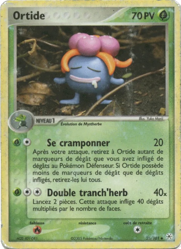 Ortide 35/101 - EX Légendes Oubliées - Pokémon JCC