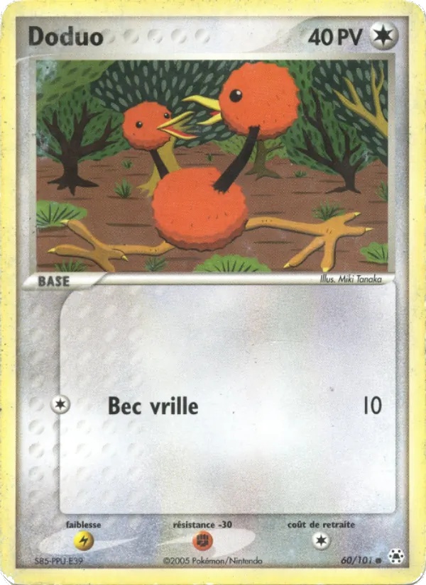 Doduo 60/101 - EX Légendes Oubliées - Pokémon JCC