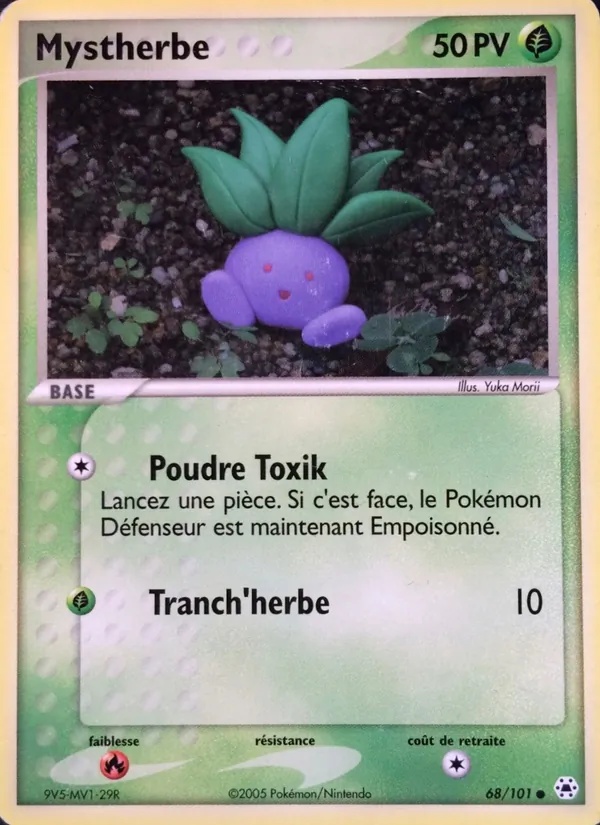 Mystherbe 68/101 - EX Légendes Oubliées - Pokémon JCC