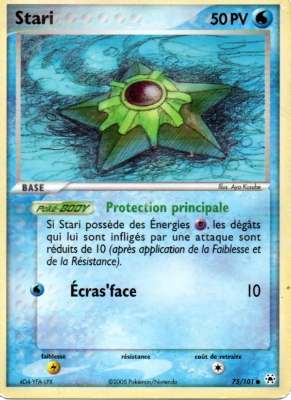 Stari 75/101 - EX Légendes Oubliées - Pokémon JCC
