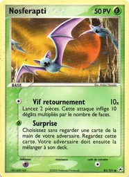 Nosferapti 83/101 - EX Légendes Oubliées - Pokémon JCC