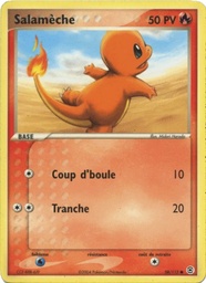 Salamèche 58/112 - EX Rouge Feu & Vert Feuille - Pokémon JCC