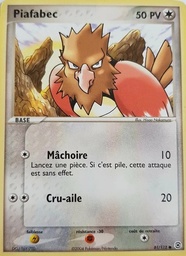 Piafabec 81/112 - EX Rouge Feu & Vert Feuille - Pokémon JCC