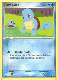 Carapuce 82/112 - EX Rouge Feu & Vert Feuille - Pokémon JCC