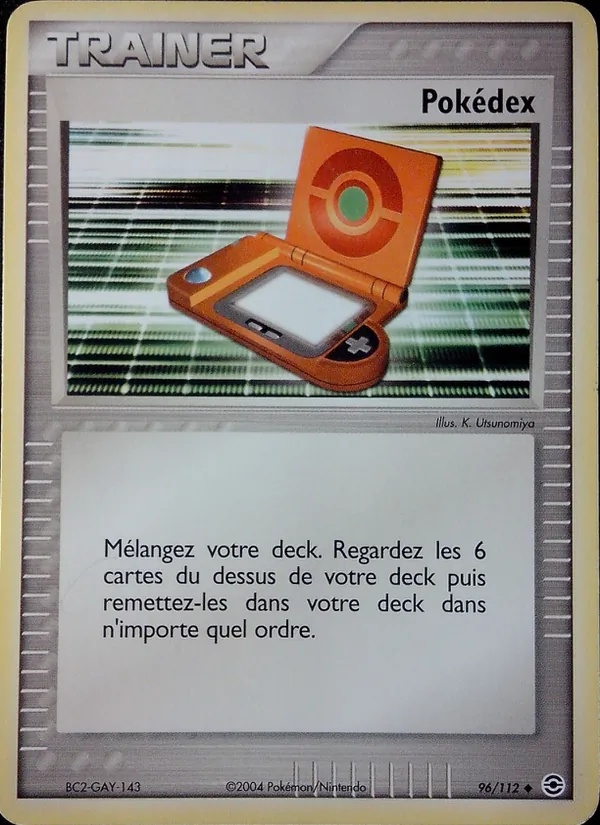 Pokédex 96/112 - EX Rouge Feu & Vert Feuille - Pokémon JCC