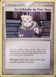 La recherche du Prof. Chen 98/112 - EX Rouge Feu & Vert Feuille - Pokémon JCC