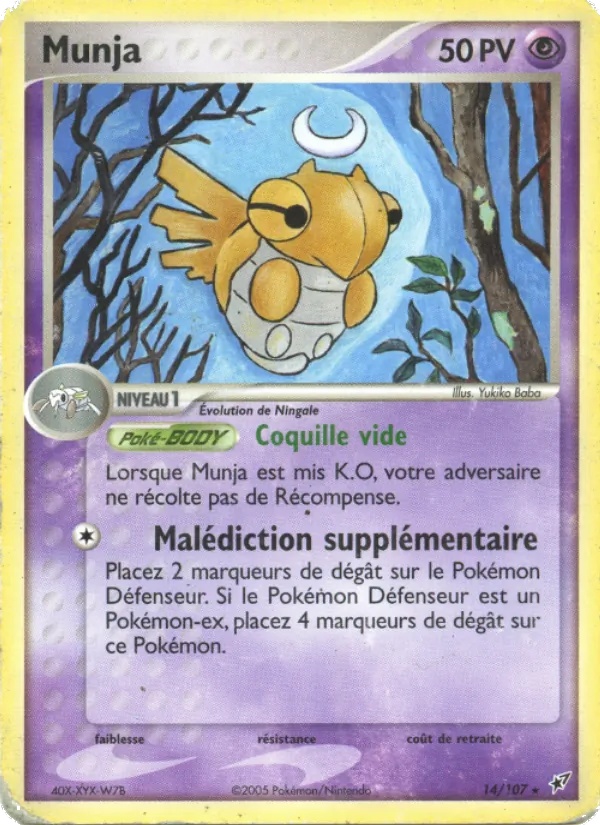 Munja 14/107 - EX Deoxys - Pokémon JCC