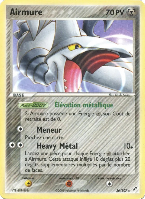 Airmure 26/107 - EX Deoxys - Pokémon JCC