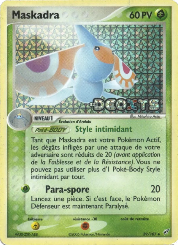 Maskadra 39/107 - EX Deoxys - Pokémon JCC