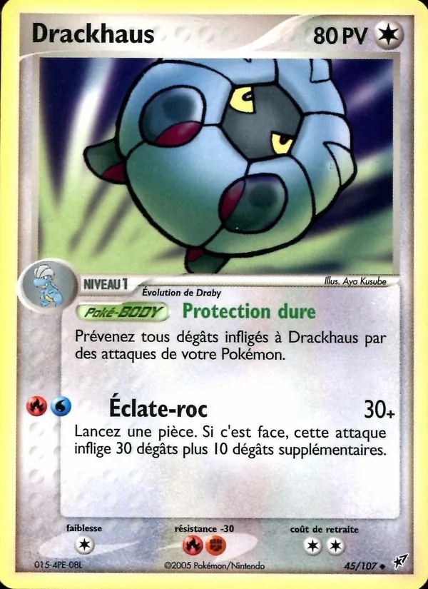 Drackhaus 45/107 - EX Deoxys - Pokémon JCC