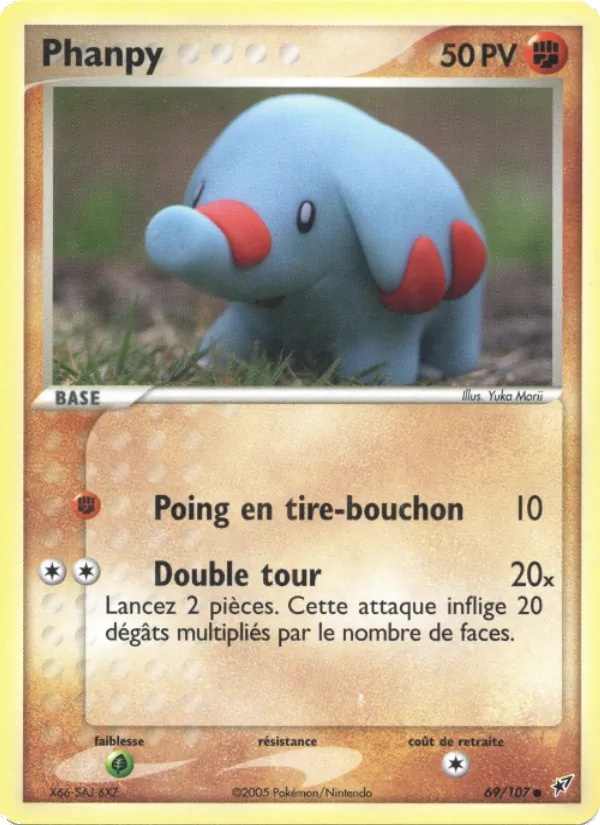 Phanpy 69/107 - EX Deoxys - Pokémon JCC
