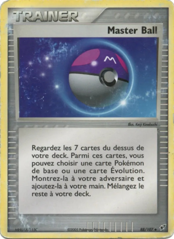 Master Ball 88/107 - EX Deoxys - Pokémon JCC