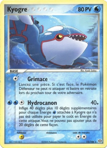 Kyogre 15/106