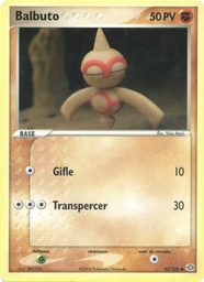 Balbuto 43/106 - EX Émeraude - Pokémon JCC