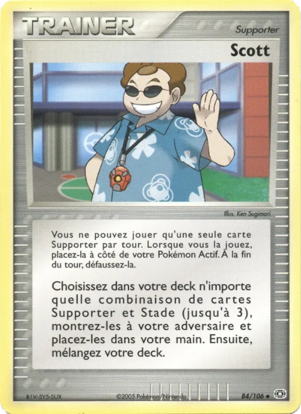 Scott 84/106 - EX Émeraude - Pokémon JCC