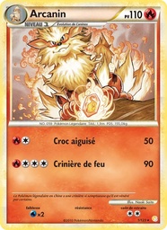 Arcanin 1/123 - HeartGold SoulSilver - Pokémon JCC