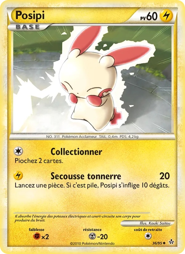 Posipi 36/95 - Déchaînement - Pokémon JCC