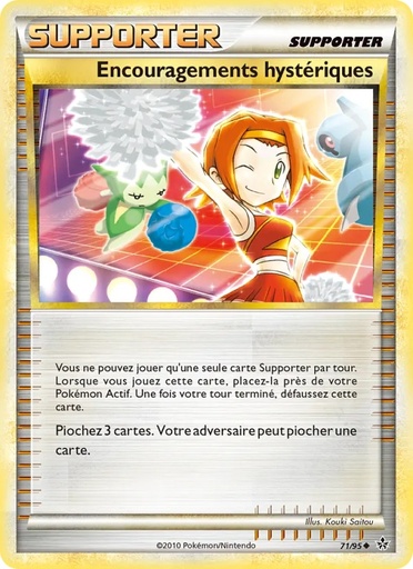Encouragements hystériques 71/95