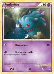 Feuforêve 57/90 - Indomptable - Pokémon JCC
