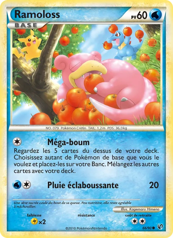 Ramoloss 66/90 - Indomptable - Pokémon JCC