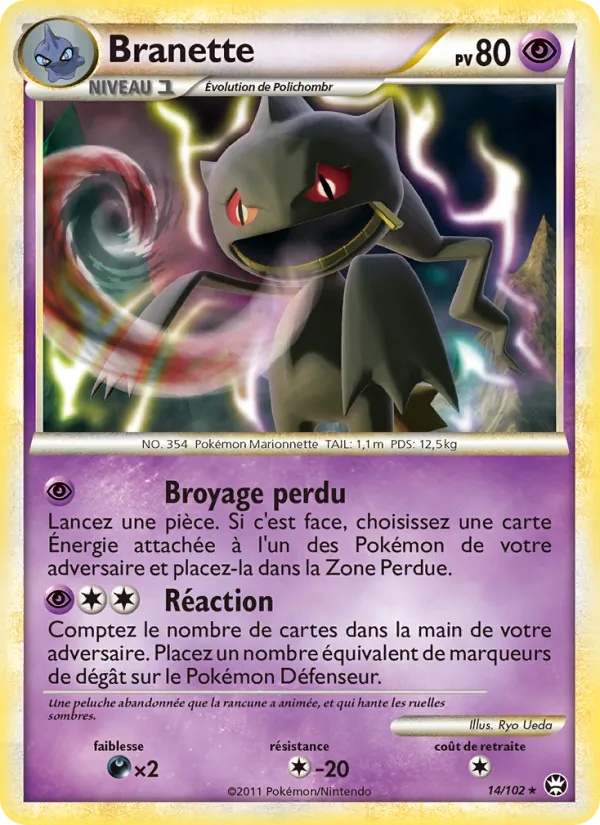 Branette 14/102 - Triomphant - Pokémon JCC