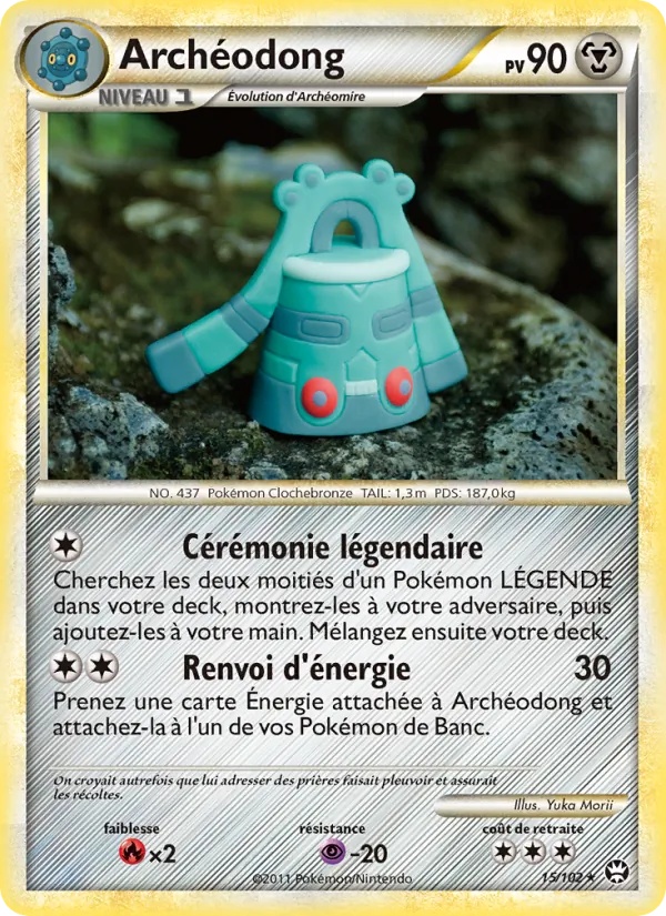 Archéodong 15/102 - Triomphant - Pokémon JCC
