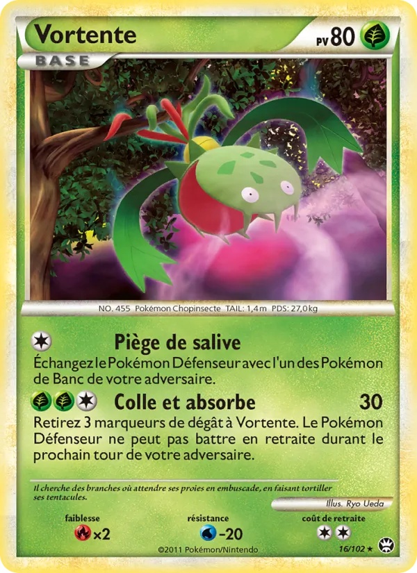 Vortente 16/102 - Triomphant - Pokémon JCC