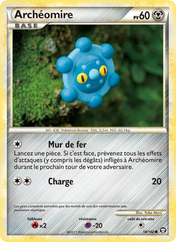 Archéomire 58/102 - Triomphant - Pokémon JCC