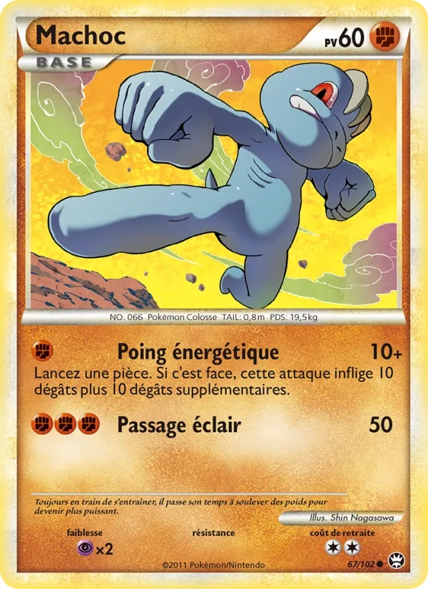Machoc 67/102 - Triomphant - Pokémon JCC