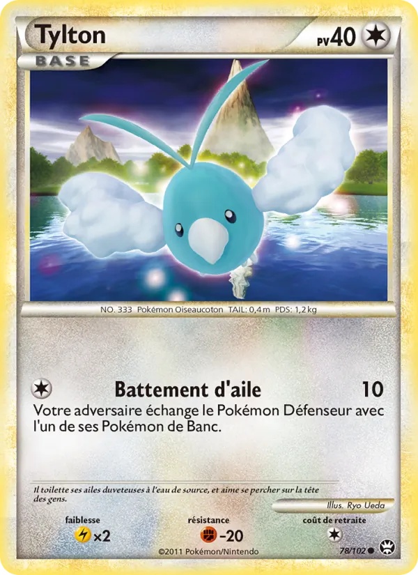 Tylton 78/102 - Triomphant - Pokémon JCC