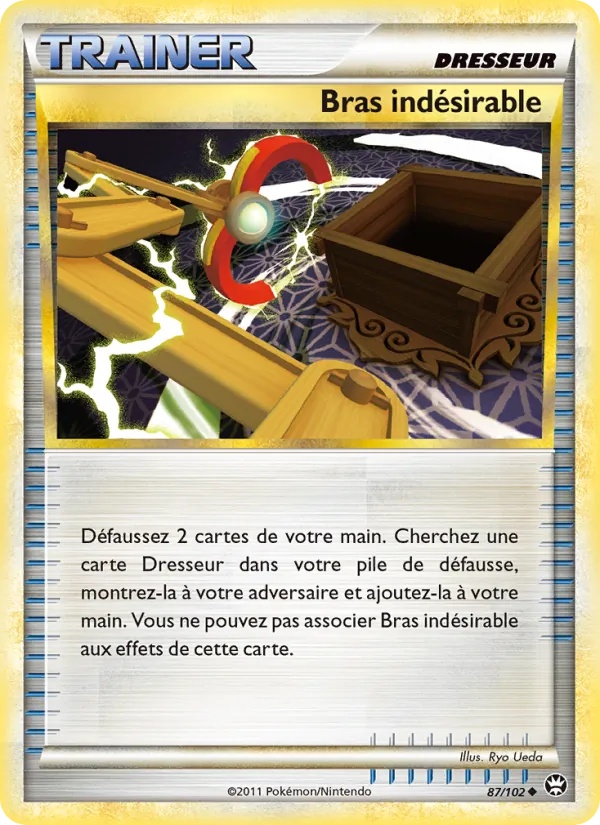 Bras indésirable 87/102 - Triomphant - Pokémon JCC