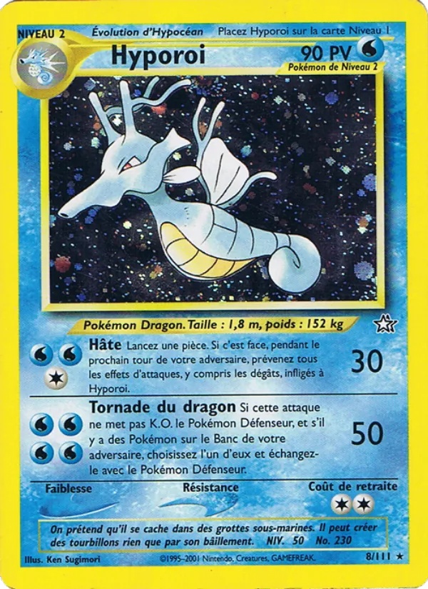 Hyporoi 8/111 - Neo Genesis - 1re Édition - Pokémon JCC