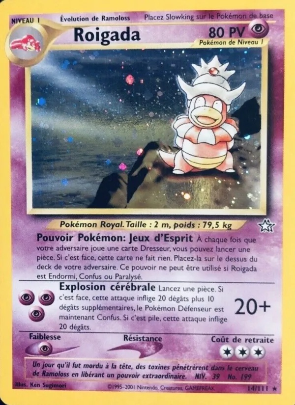 Roigada 14/111 - Neo Genesis - 1re Édition - Pokémon JCC
