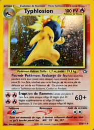 Typhlosion 17/111 - Neo Genesis - Firstedition - Pokémon JCC