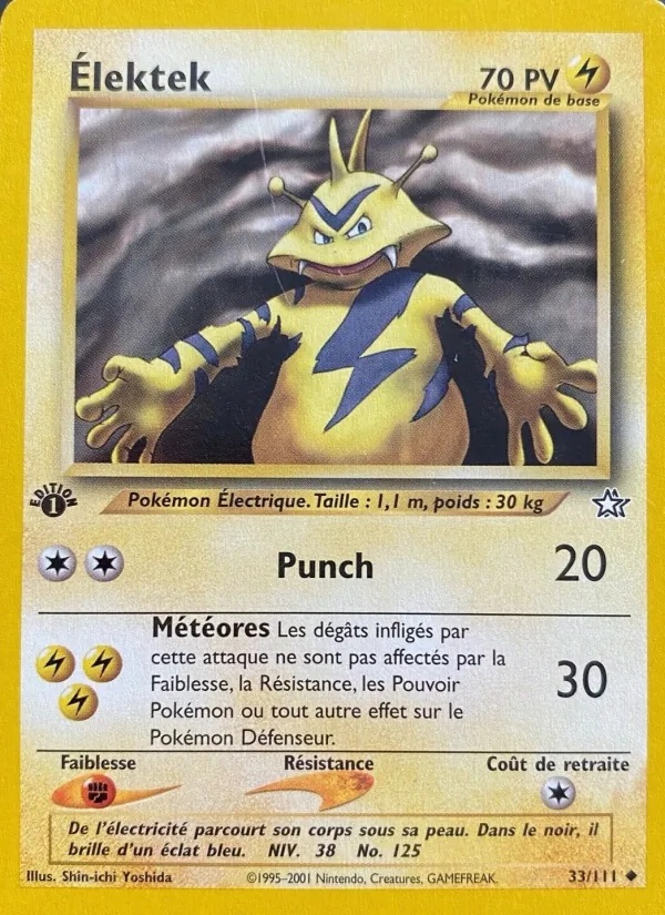 Élektek 33/111 - Neo Genesis - Pokémon JCC