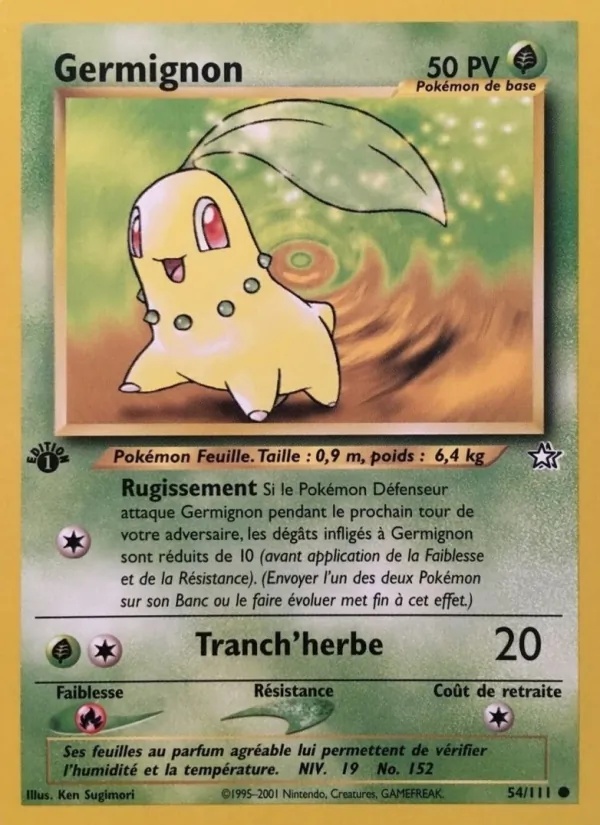 Germignon 54/111 - Neo Genesis - Pokémon JCC