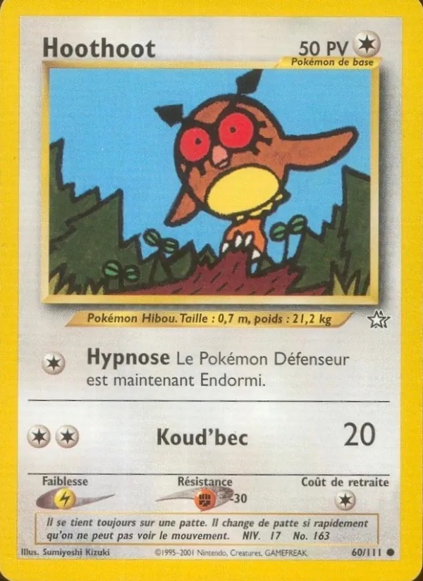 Hoothoot 60/111 - Neo Genesis - Pokémon JCC