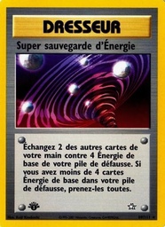 Super sauvegarde d'Énergie 89/111 - Neo Genesis - Pokémon JCC