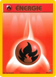 Énergie Feu 107/111 - Neo Genesis - Pokémon JCC